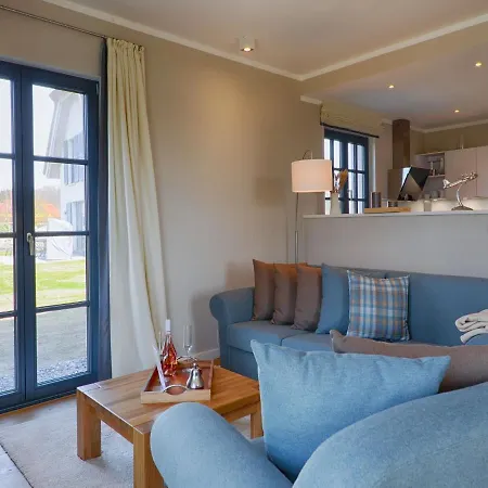 Reetland Am - Premium Reetdachvilla Mit 3 Schlafzimmern, Sauna Und Kamin F19 Dranske