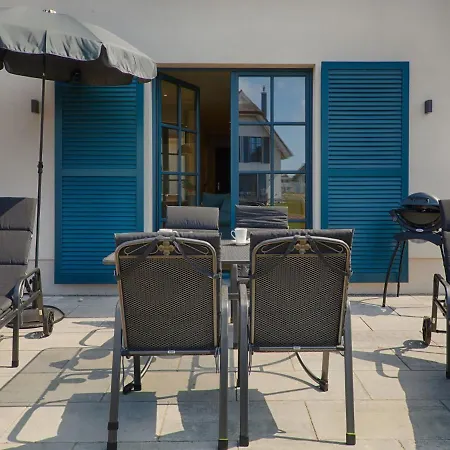 Reetland Am - Premium Reetdachvilla Mit 3 Schlafzimmern, Sauna Und Kamin F19 Dranske