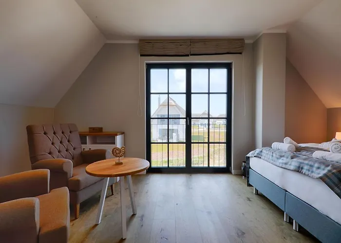 Reetland Am - Premium Reetdachvilla Mit 3 Schlafzimmern, Sauna Und Kamin F19 * درانسكي