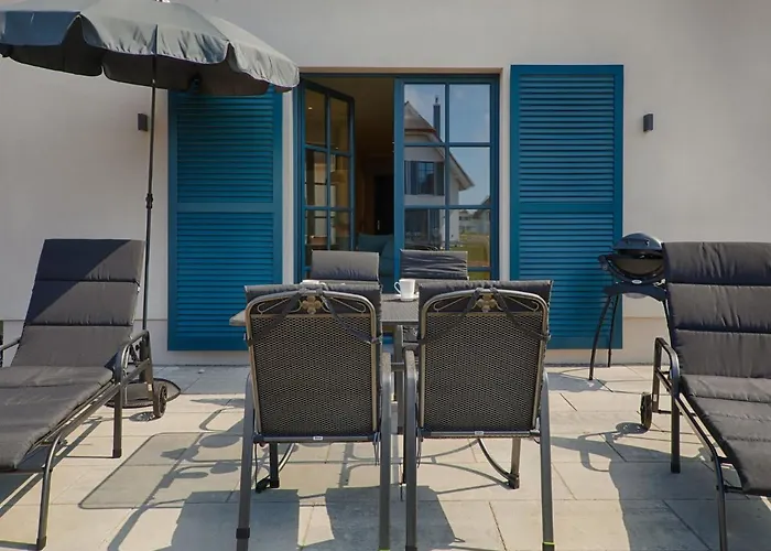 Reetland Am - Premium Reetdachvilla Mit 3 Schlafzimmern, Sauna Und Kamin F19 درانسكي